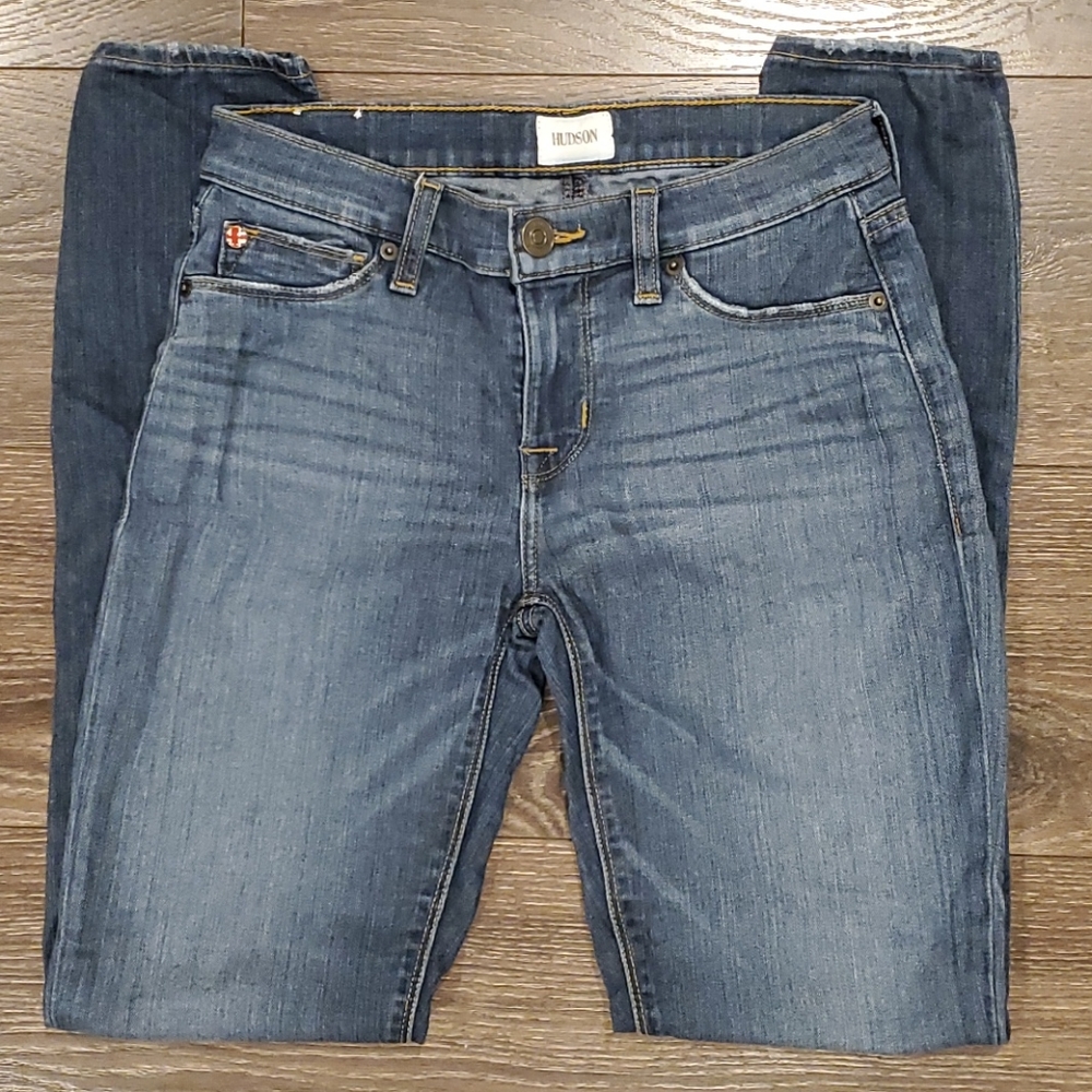 ❤HUDSON KRISTA SUPER SKINNY JEANS, SIZE 0 (25)
